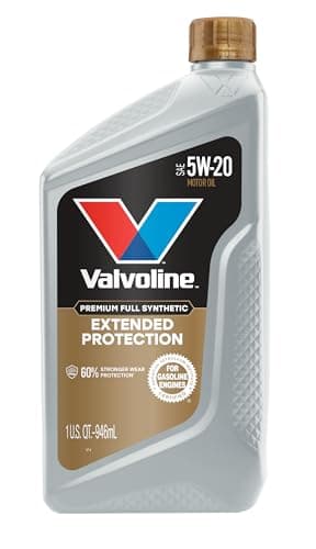 Valvoline Extended Protection Full Synthetic Motor Oil SAE 5W20 1 QT