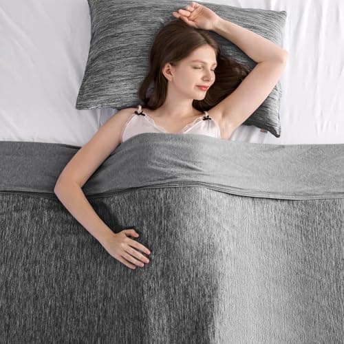 Elegear Revolutionary AC Cooling Blanket, Absorbs Heat to Keep Body Cool for Night Sweats, Double Sided Arc-Chill3.0 Cooling Fiber Q-Max>0.5, Lightweight Summer Cold Blankets