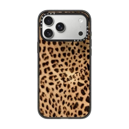 CASETiFY Impact iPhone 17 Pro Max Case SlimCompatible with Magsafe 82 ft 4X Military Grade Drop Protection Jaguar Clear Black