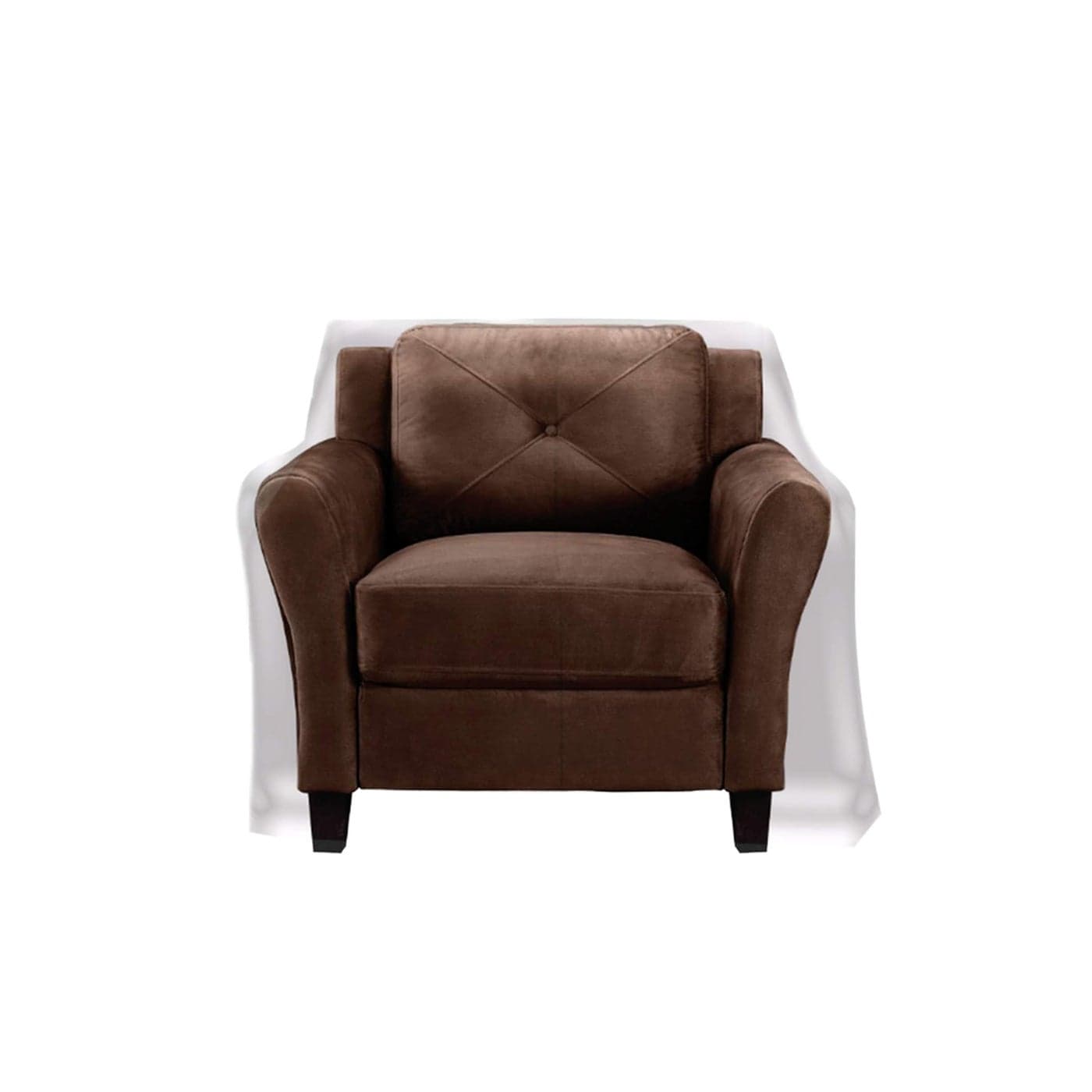 Covers For The Home Clear Vinyl Furniture Protector ChairRecliner Cover 36 W x 40 D x 42 H Rear 25 H Front