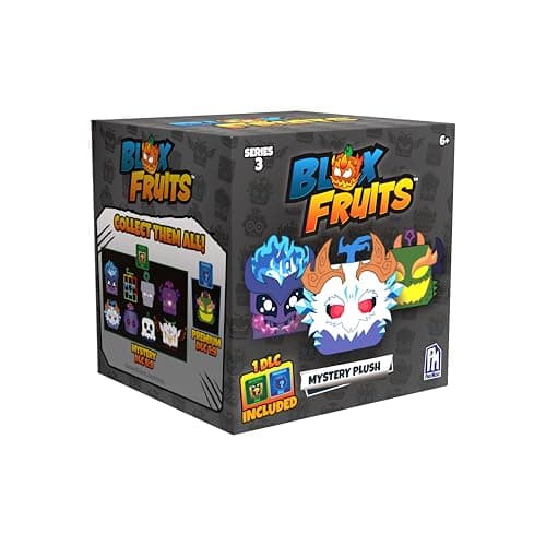Blox Fruits Series 3 Collectible Surprise Plush 10cm Soft Doll Inspired by Roblox Video Game Plush Mystery Assortment for Kids Fans Collectors