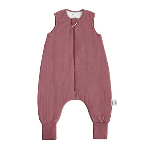 BubblePanda Rayon Made from Bamboo Toddler Sleep Sack with Feet 1224 Months 10 Tog Breathable Sleep Sack 1t2t Ultra Soft Baby Wearable Blanket with Legs Unisex Sleeping Bag with 2Way Zipper