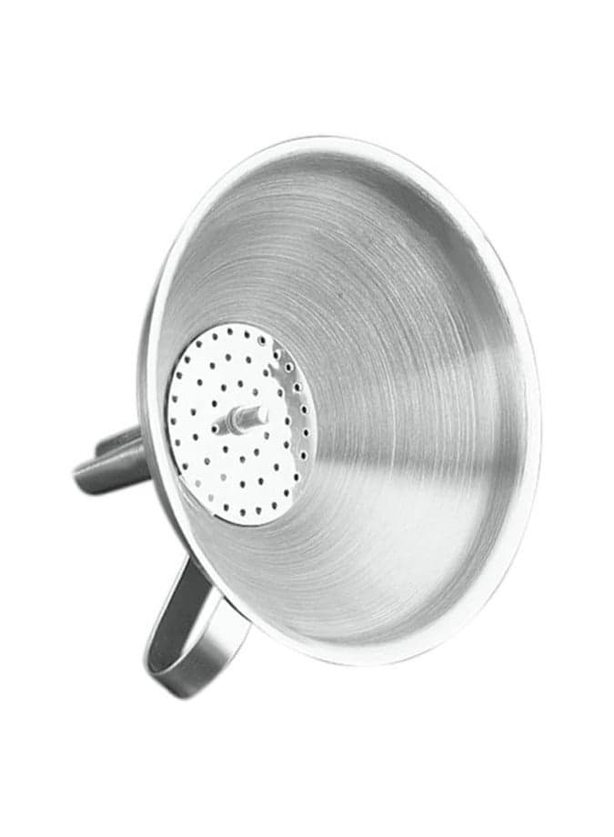 Stainless Steel Funnel with Removable Sieve Insert 13 cm kitchen oil Funnel For Kitchen Use Filling Bottles oils liguid items