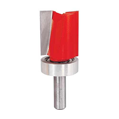 Freud 50-130: 1-1/2" (Dia.) Top Bearing Flush Trim Bit with 1/2" Shank