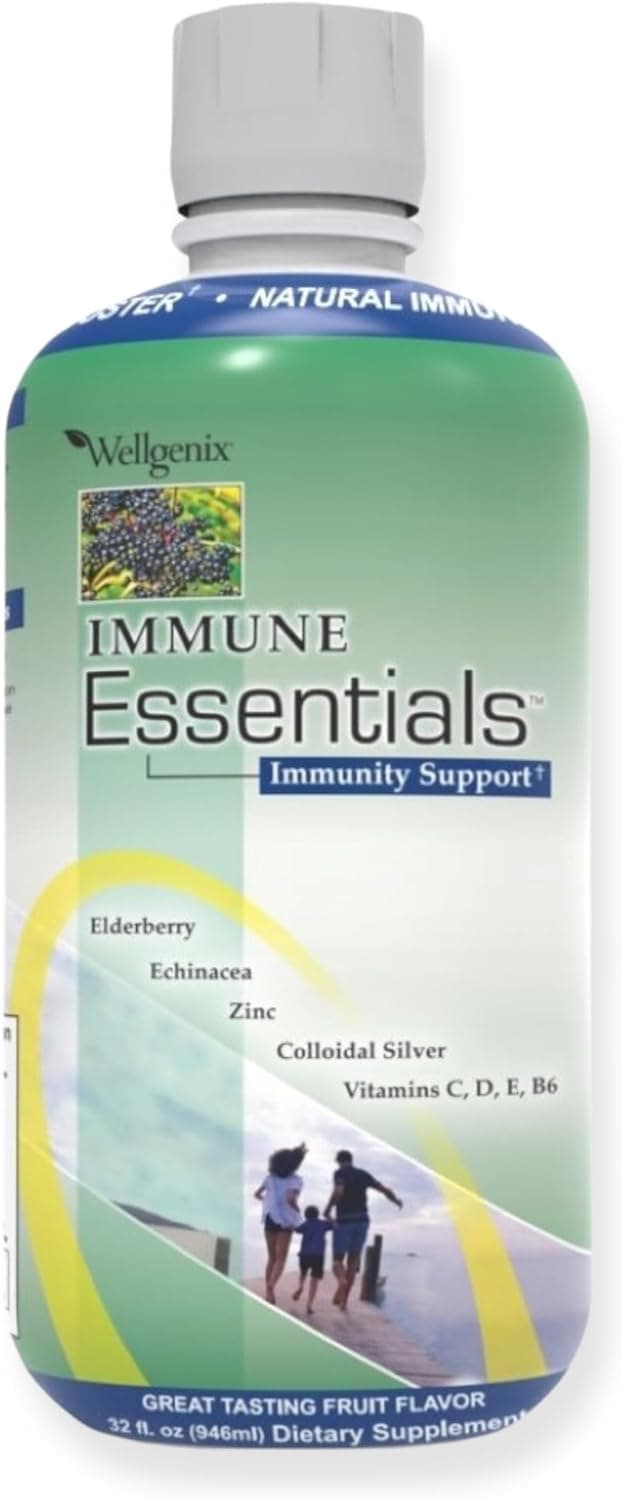 Immune Essentials Liquid Supplement for Kids and Adults