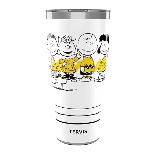 Tervis Traveler Peanuts All Here Group Triple Walled Insulated Tumbler Travel Cup Keeps Drinks Cold Hot 30oz Stainless Steel