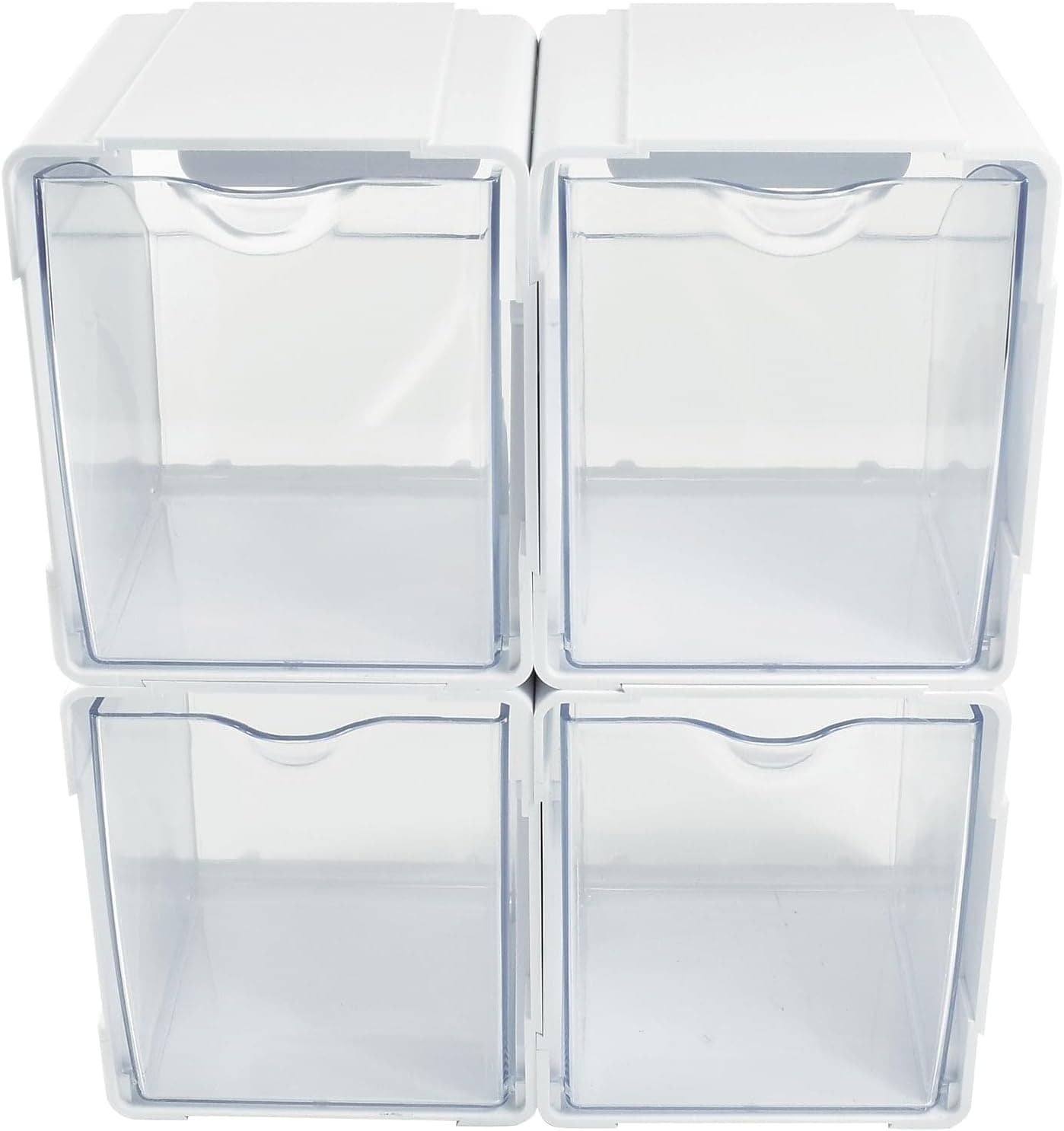 Deflecto Single Tilt Bins 52 x 554 x 465 White 4Pieces 421103CR