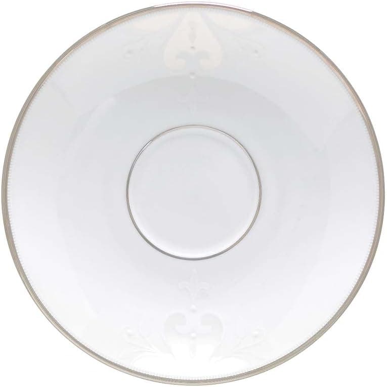 Lenox Saucer Opal Innocence Scroll White