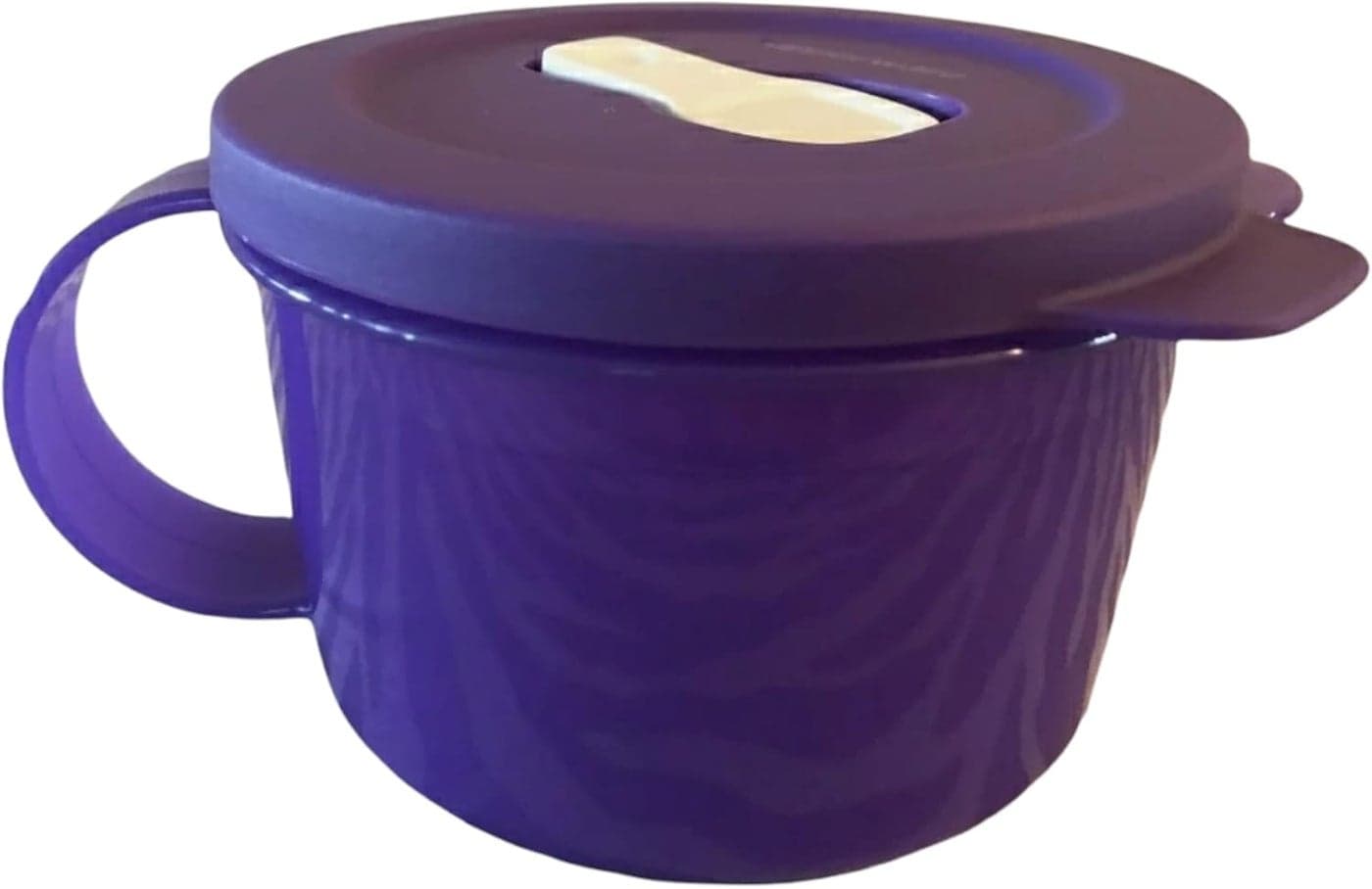 Tupperware Crystalwave Microwave Soup Mug 16 Oz Lavender Purple