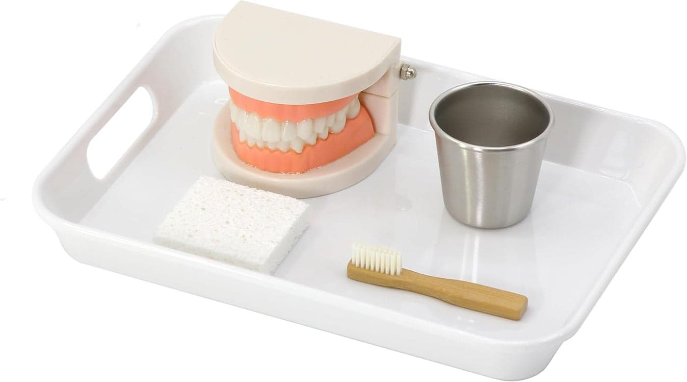 Kiddison Brushing Teeth Activity Set Montessori Practical Life