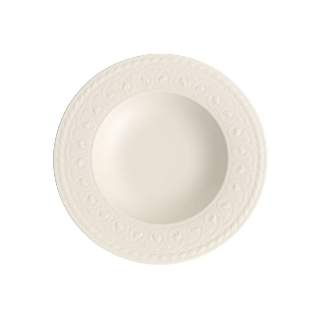 Villeroy Boch 1046002700 Villeroy Boch Cellini Rim Soup 95 oz White