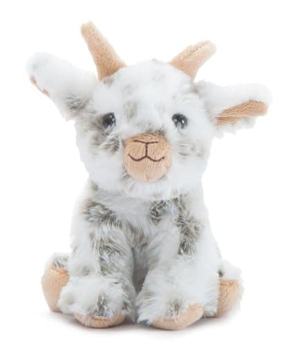 The Petting Zoo Goat Stuffed Animal Plushie Gifts for Kids Wild Onez Babiez Farm Animals Goat Plush Toy 6 inches