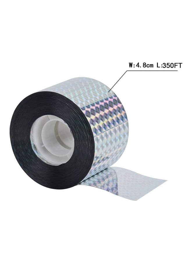 Bird Repellent Tape To Deter Birds And eons Round Silver