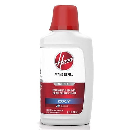 Hoover Oxy Spot Chaser Cleaner Solution Refill for SmartWash Pet, 32 oz., Stain Remover and Pretreat formula, Upholstery and Carpet Shampooer Solution, Designed SmartWash Pet