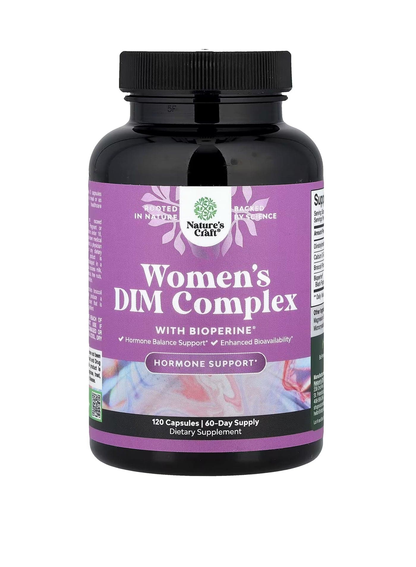 Nature's Craft, Women's DIM Complex with BioPerine®, 120 Capsules