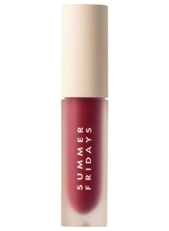 Summer Fridays Dream Lip Oil - Hydrating Translucent Lip Gloss, Midnight Berry - A nourishing touch of sheer soft pink 4.5ml