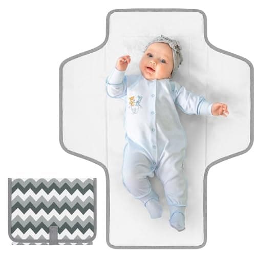 Accmor Portable Diaper Changing Pad Waterproof Baby Changing Mat Foldable Travel Diaper Changing Pads for Baby