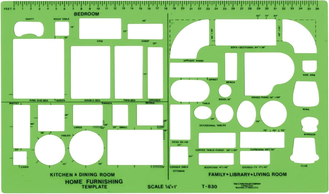 Westcott Home Furnishing Template T830