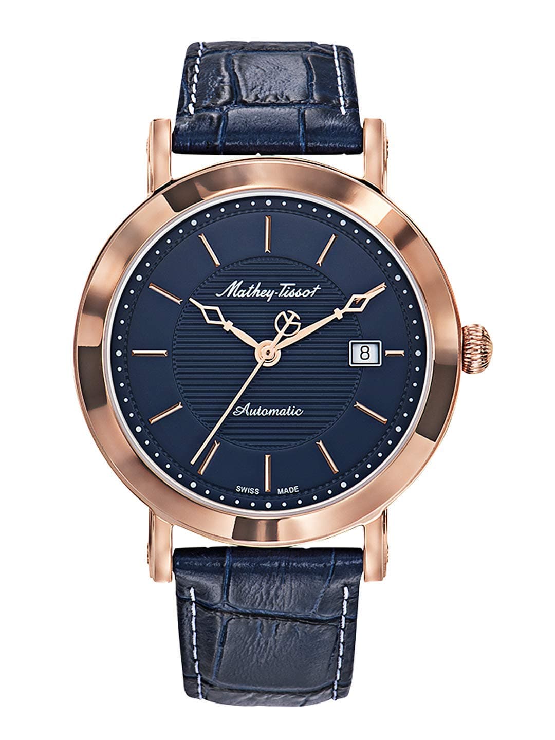 MatheyTissot City Automatic Blue Dial Mens Watch HB611251ATPBU