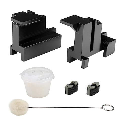 Misakomo Sunroof Repair Kit, CNC Milled Aluminum Sunroof Kit Compatible with Ford Edge/Lincoln MKT MKX, Replace 7T4Z78502C06A & B and 7T4Z78502C07A & B, Sunroof Track Guide Rails Assembly Repair Kit