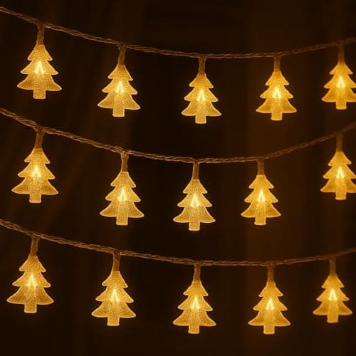 Gesto Serial String Lights - 14 LED Christmas Tree, 10 Feet Warm White Fairy Lights for Home,Mandir,Pooja Room, Deepawali & Diwali Decoration, Christmas,Festival | Indoor & Outdoor Decorative Lights