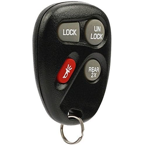 Key Fob Keyless Entry Remote fits Chevy Astro, Blazer and GMC Jimmy, Safari 2001 2002 2003 2004 2005 (KOBLEAR1XT, 15043458)