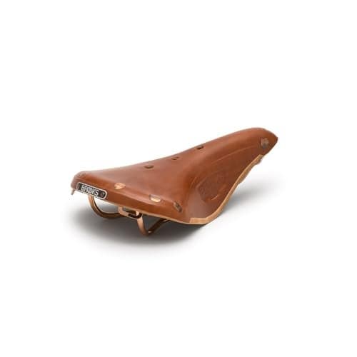 Brooks England B17 Special, Handmade Leather Bike Saddle With Hand-hammered Copper Rivets, Honey, One Size
