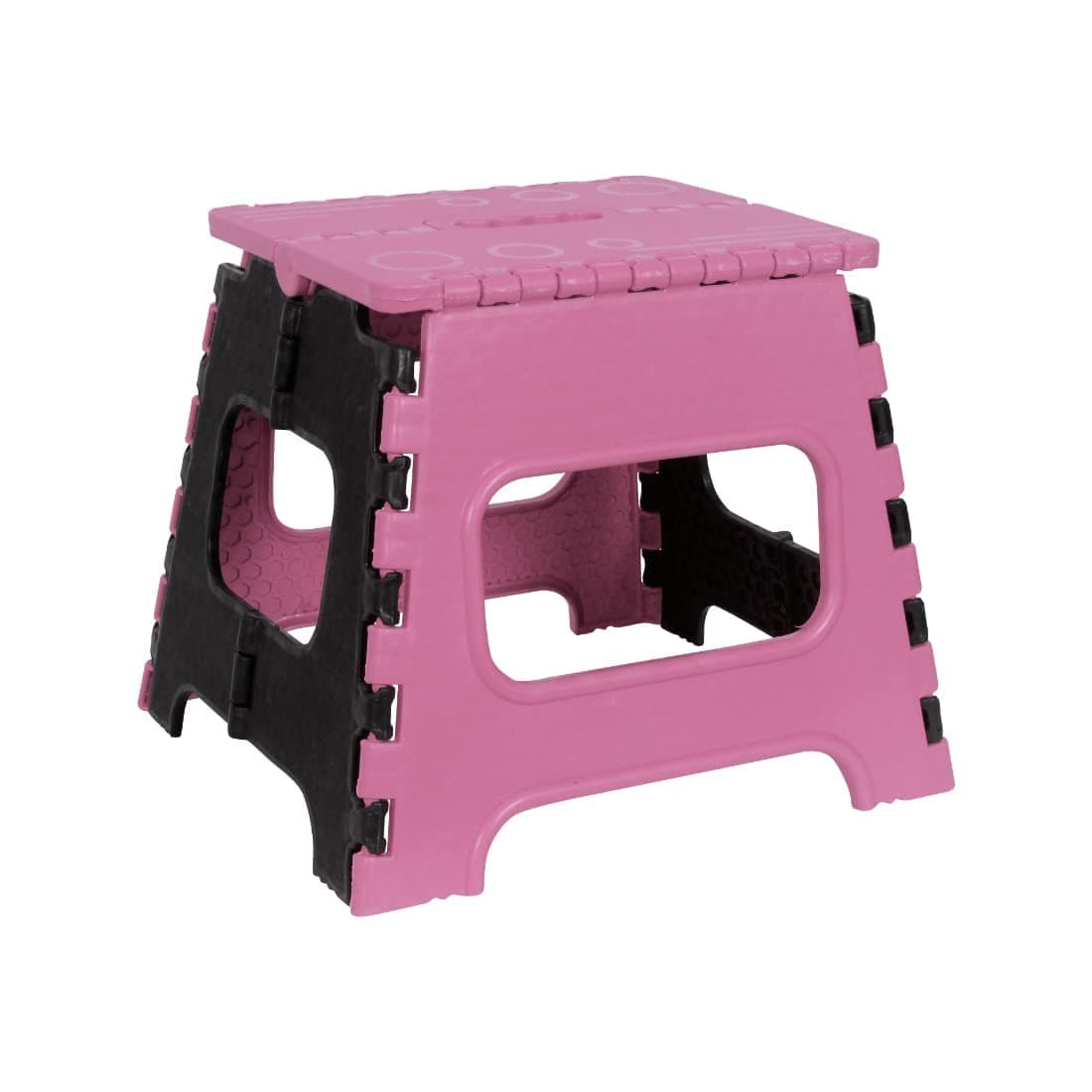 WHEEL CREW 12 Inches Step Stool for Adults and Kids Kitchen Stepping Stools Garden Step Stool Kitchen Stool Pack of 1 Pink