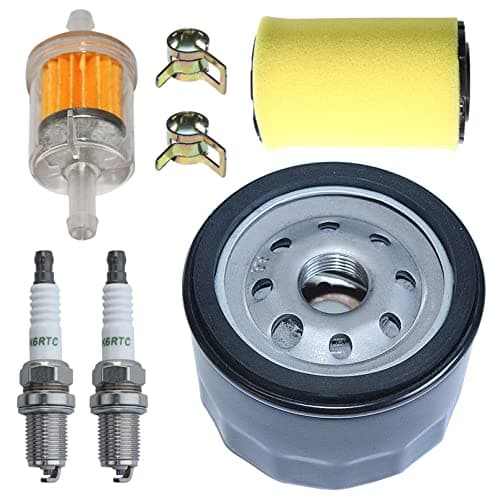Adefol Air Filter Oil Filter Tune Up Kit for Husqvarna YTH22V46 YTH2348 YTH24V48 Z246 YTH18542 Z254 YTA24V48 YTA18542 YTH24V54 YTA22V46 Mower w/ 17.5hp 19.5hp 20hp 21hp Engine
