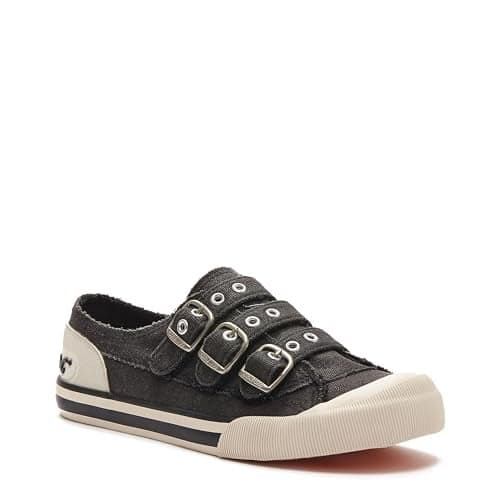 Rocket Dog Women's Jolissa Fashion Sneaker, Black, 9 M US