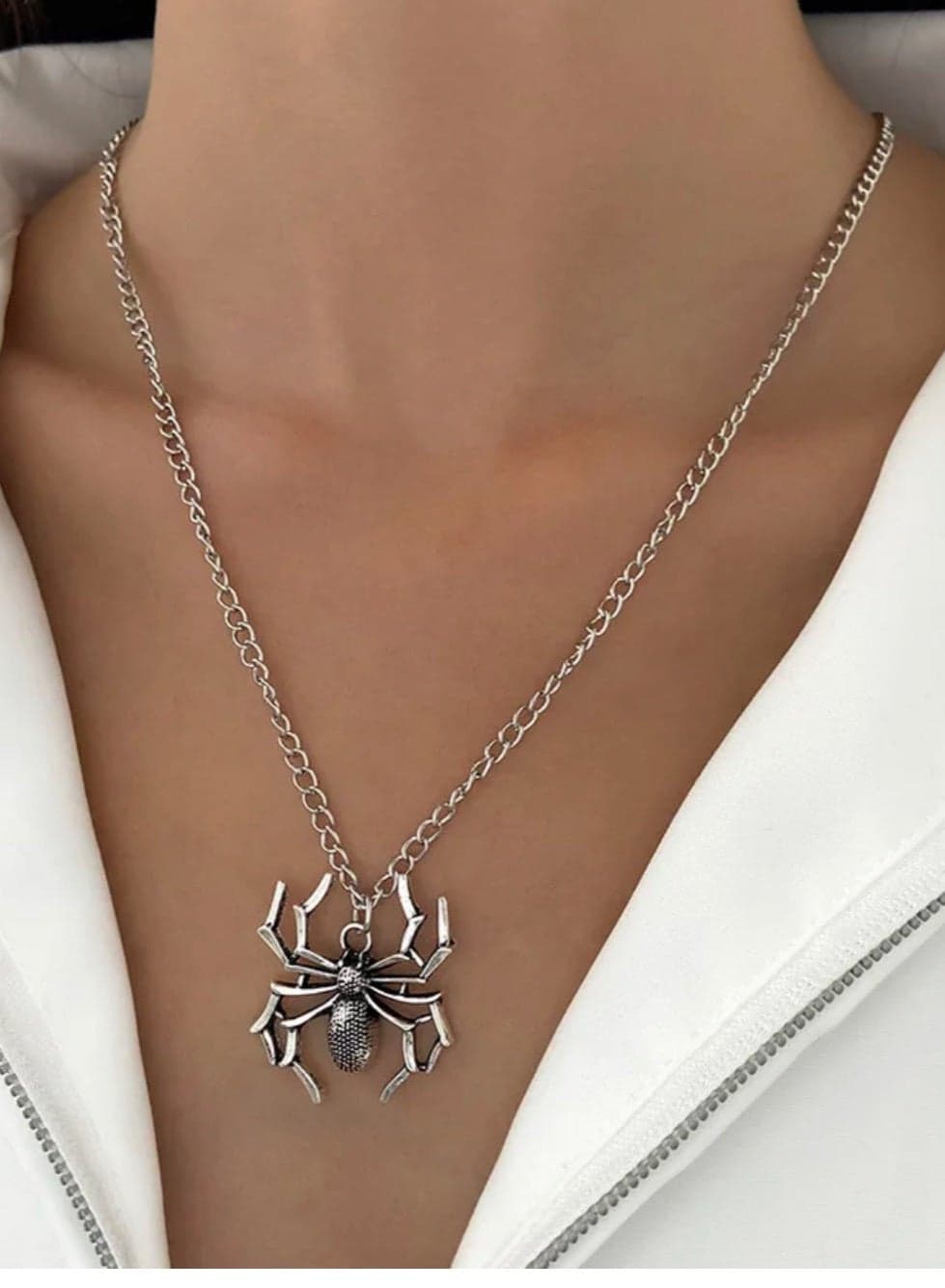 High Quality Silver Stainless Steel Necklace For Men Size 50 cm