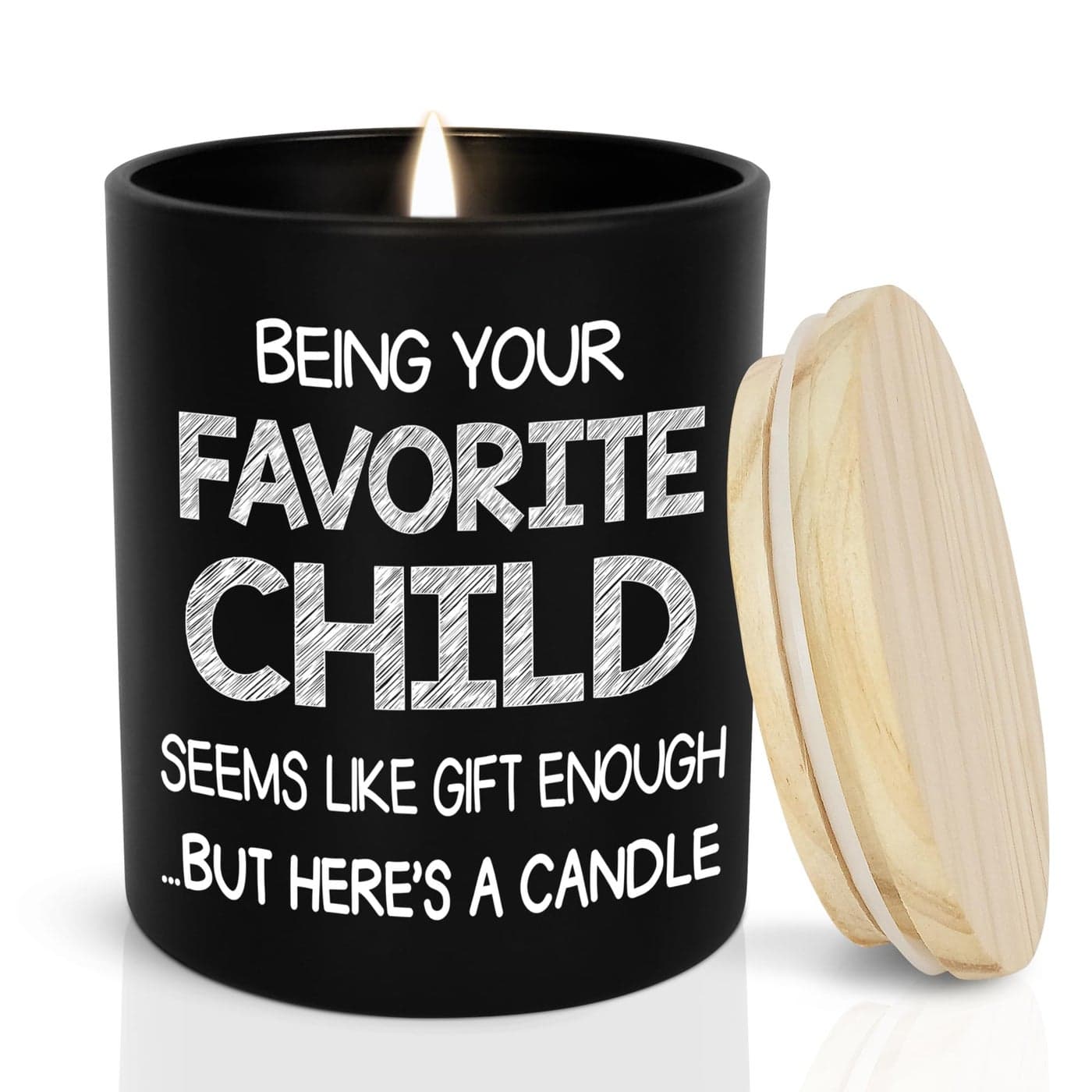 TEEZWONDER Gifts for Mom Dad from Daughter Son Scented Candle Vanilla Lavender 10 oz Birthday Gifts for Dad Mom Funny Grandma Grandpa Gift Ideas