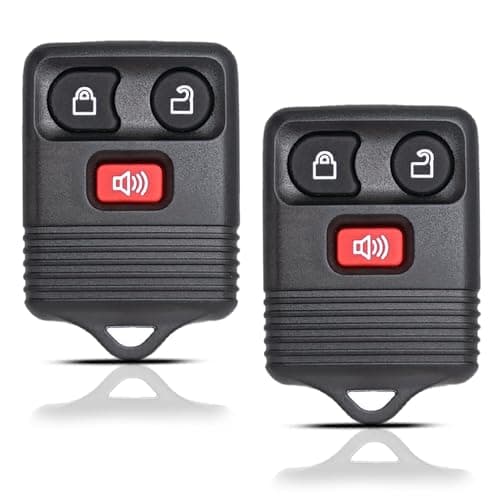 MechanMagic 2 Key Fob Remote Replacement Fits for 19982016 Ford F150 F250 F350 Ranger Escape Explorer Focus E150 ExpeditionMazdaLincoln MKZ MKX CWTWB1U345 CWTWB1U33 Keyless Entry Remote Control