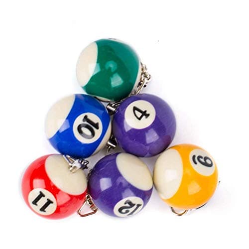 LGB Keychain Keyring Snooker Table Ball Key Chain Key Ring