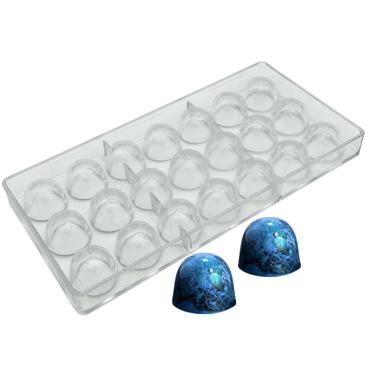 Bell Shape Chocolate Bonbon Mold Polycarbonate Truffle Mould Homemade Chocolates Covered Candy DIY Tool
