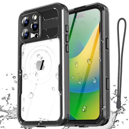 AICase Waterproof Case for iPhone 16 Pro(6.3") with MagSafe Support Snowproof,Dustproof/Shockproof,IP68 Certified 360 Full Body Protection Fully Sealed Underwater Cover for iPhone 16 Pro_1