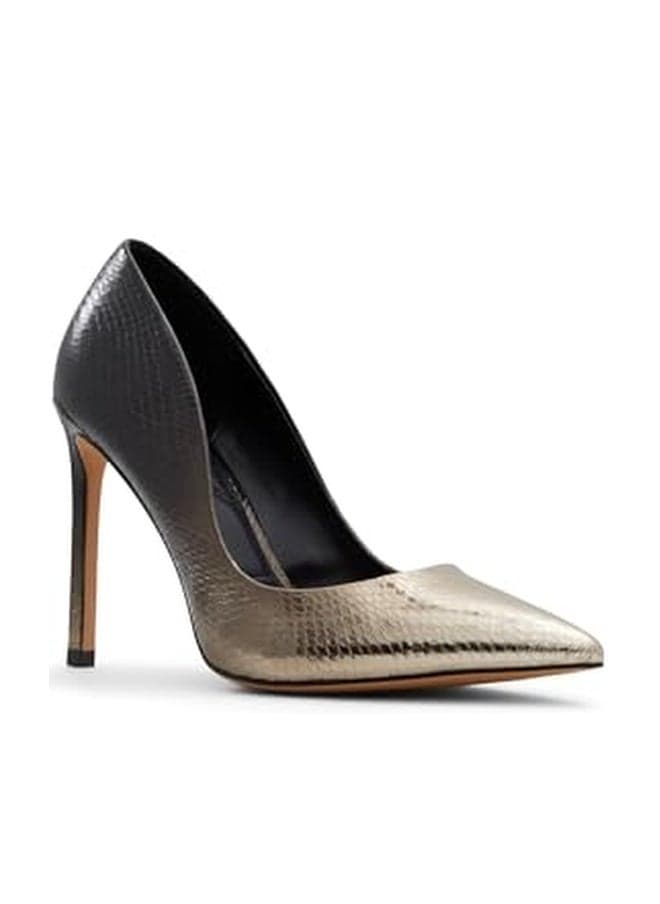 ALDO Women's Lala Pump, Black/Gold Multi, 7