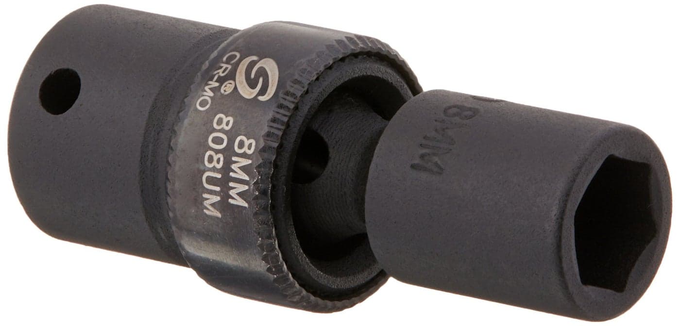 Sunex 808um 14Inch Drive 8Mm Universal Impact Socket