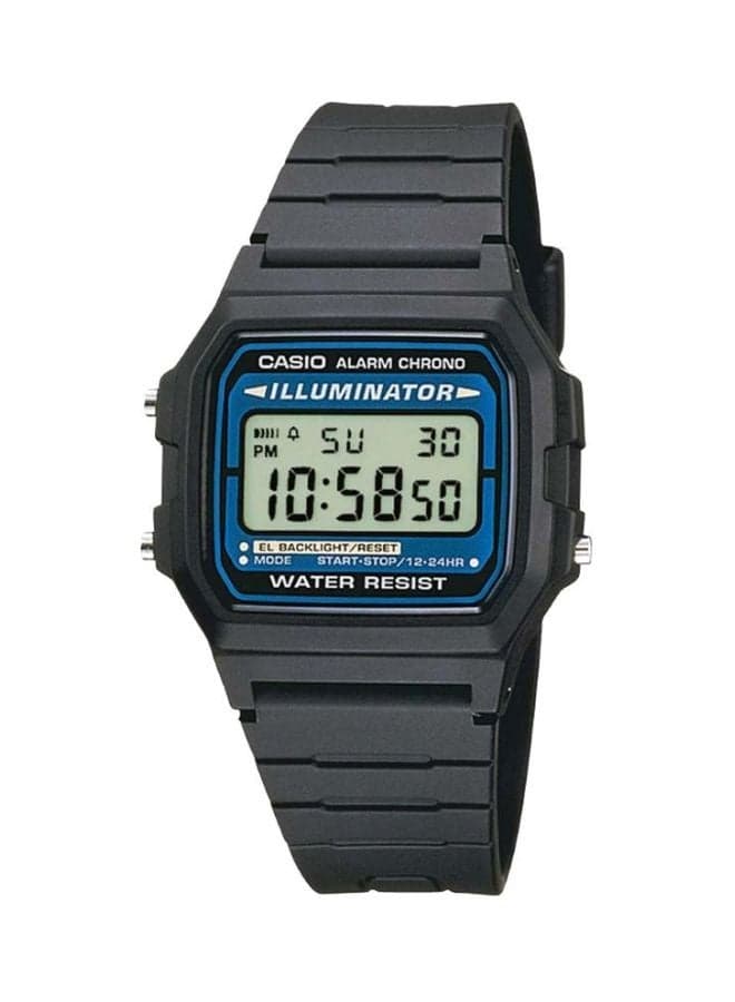 Men Caballero Digital Watch F-105W-1AWYEF - 39 mm - Black