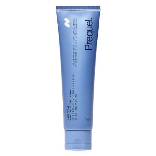 Prequel Skin Hand Wrap Hand Cream for Dry Cracked Hands Deep Nourishing Moisturizing Formula NonGreasy Balm for Women and Men Unscented Skincare with Moisture Lock Formula 34oz