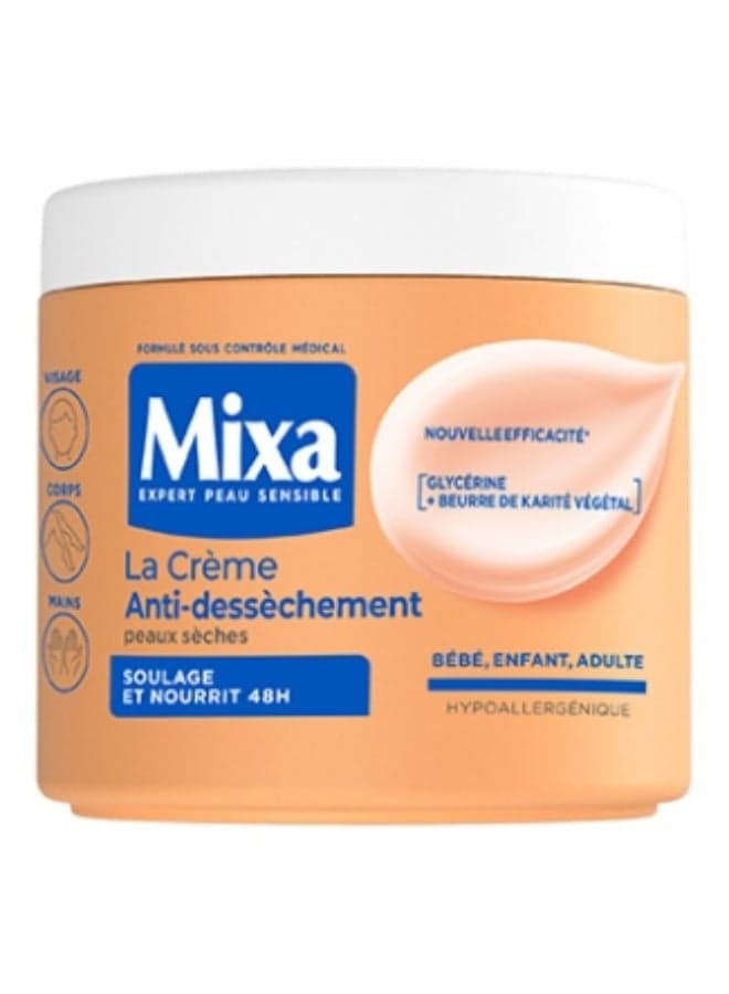 Mixa Dry and Sensitive Skin Cream 400 ml