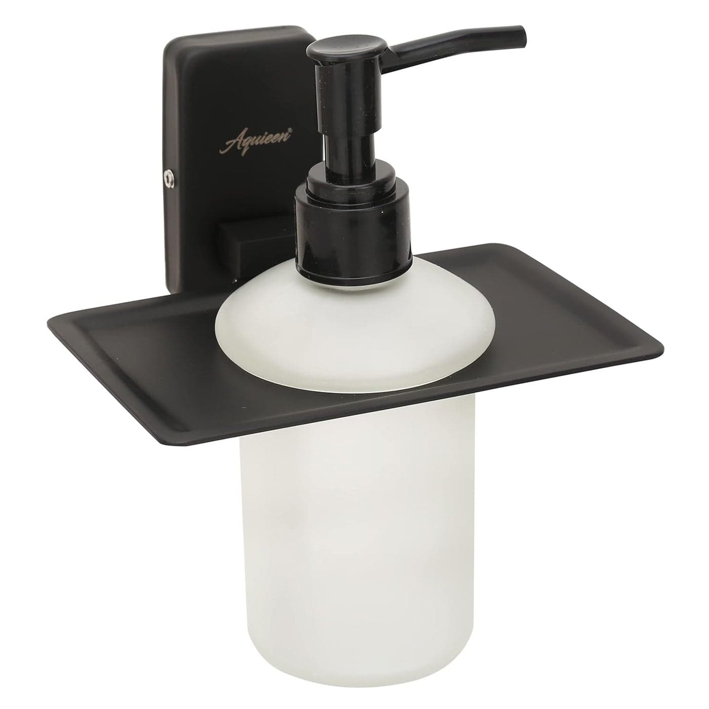 Aquieen Wall Mounted Liquid Soap Dispenser with Installation Kit Grade AISI SS 304 Compel