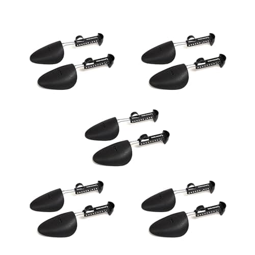 Shoe mistri Premium Adjustable Shoe Trees for Men, Leather Shoes Shaper, Stretcher Shaper, Adjustable Plastic Trees for All Shoes, Shape and Crease Prevention