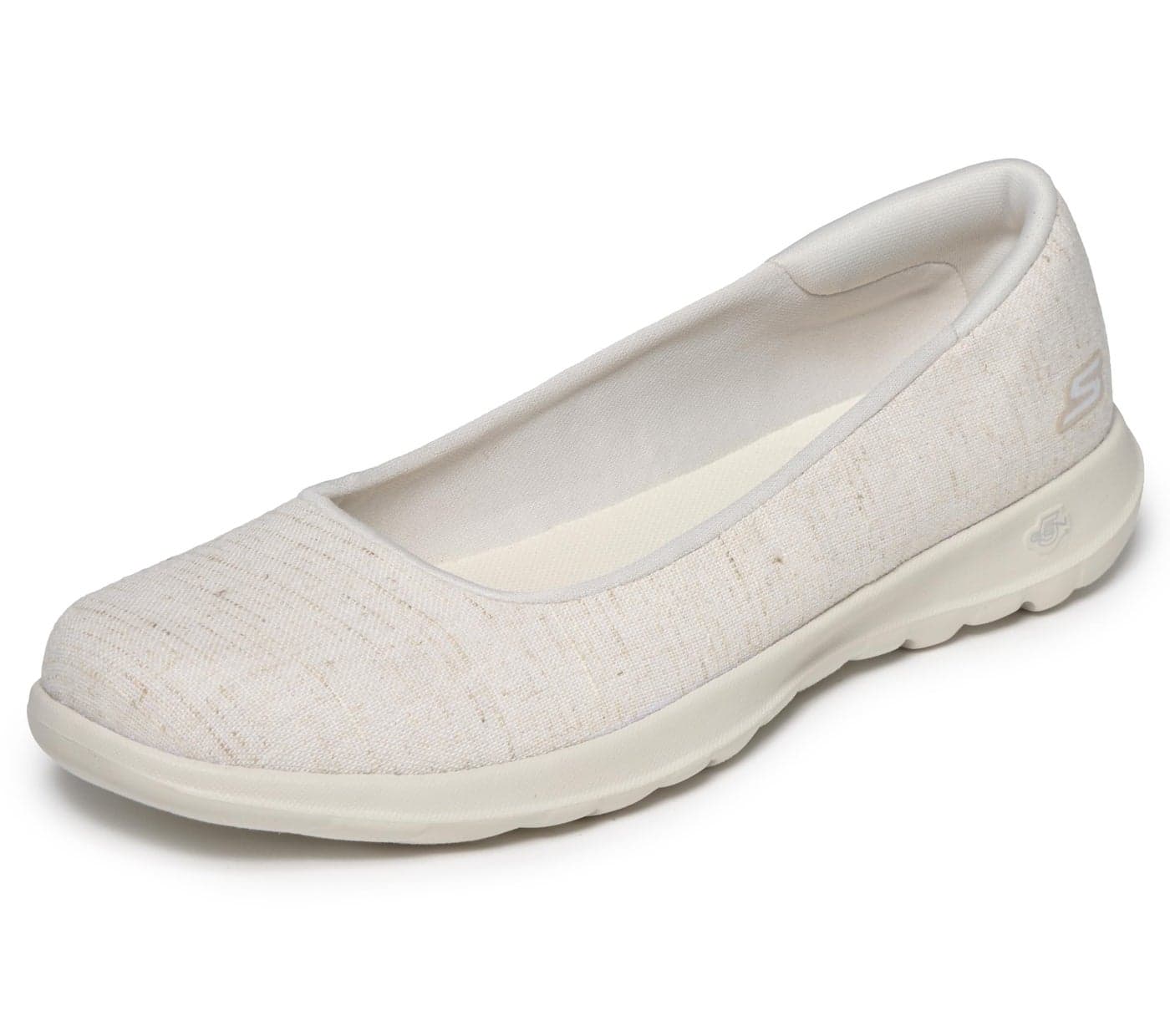 Skechers Women's On-The-Go Go Walk Lite - Susie, Natural, 8