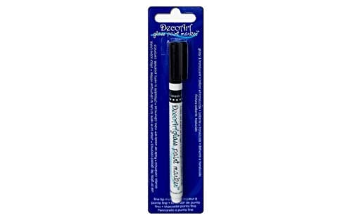 DecoArt DGPM14K Glass Paint Marker Black