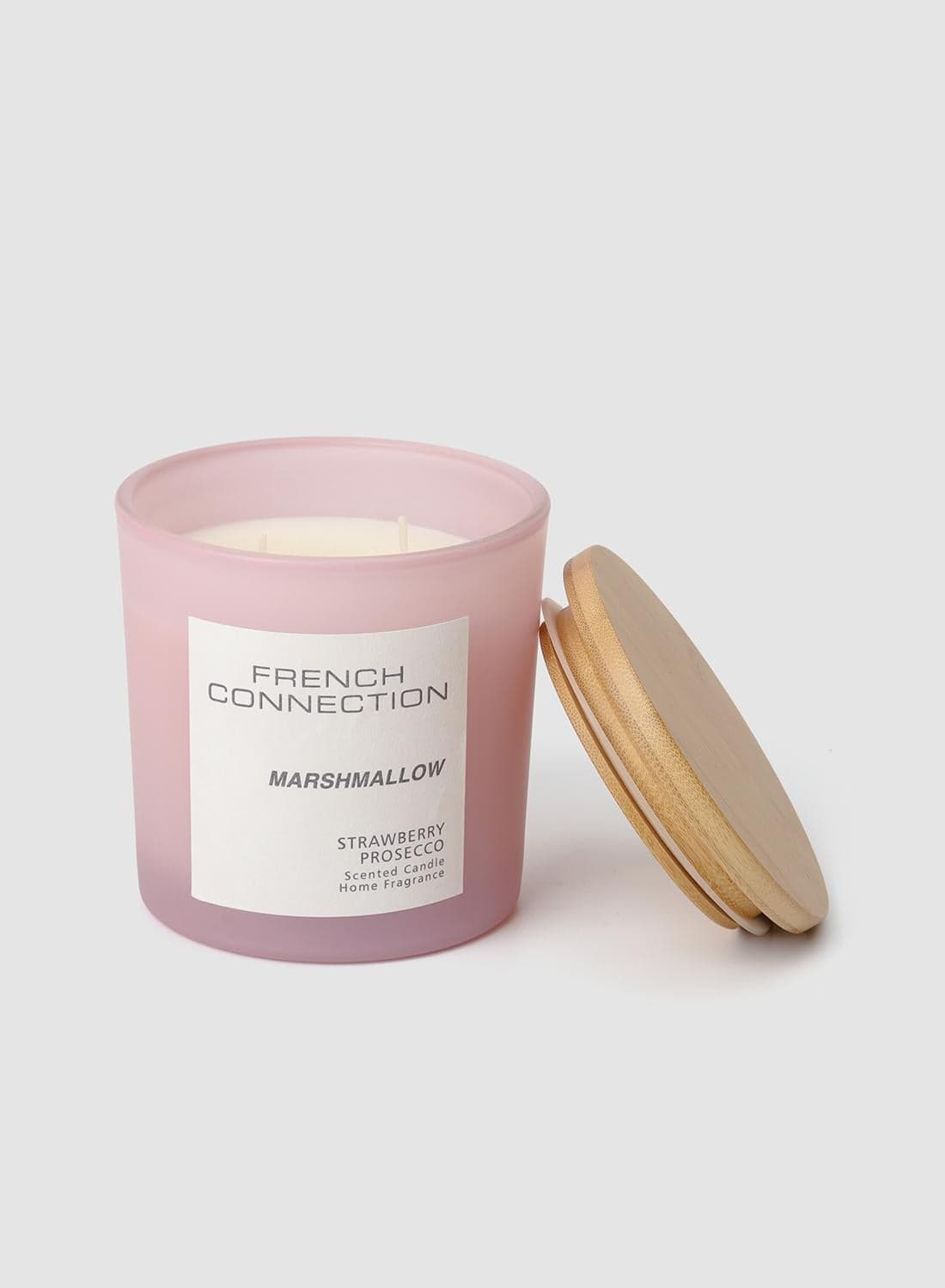 Pastel Range Strawberry Prosecco Candle - Large