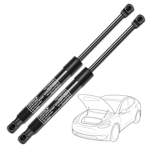 Set of 2 Front Hood Lift Supports Struts Gas Spring Replacement for 2015-2017 Hyundai Sonata Sedan