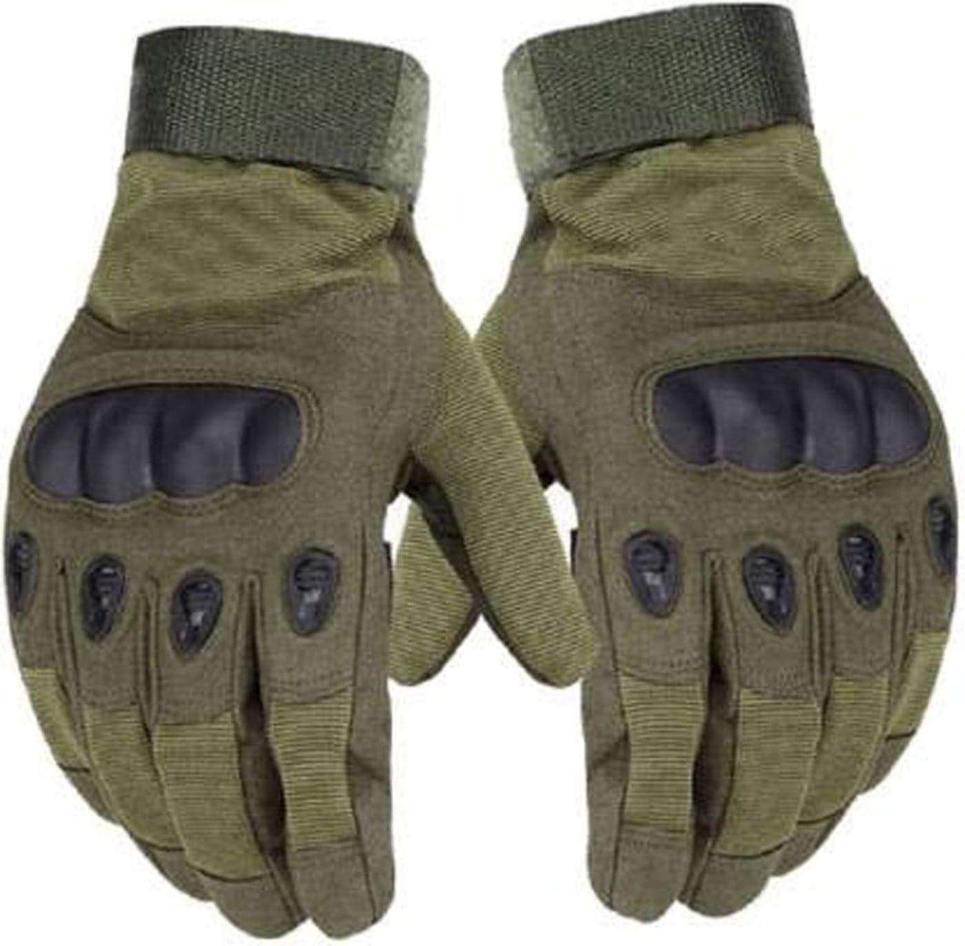 Navkar Crafts Full Finger Motorcycle Shooting Tactical Outdoor Breathable Riding Gloves for Men and Boys (L)