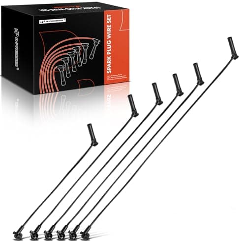 A-Premium Ignition Spark Plug Wires Set of 6 Compatible with Ford Explorer 2002-2010, Explorer Sport Trac 2007-2010 & Mercury Mountaineer 2002-2010 V6 4.0L
