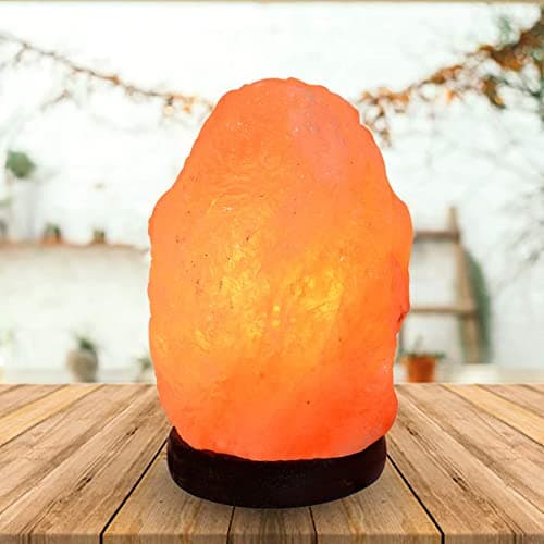 Crystu Natural Himalayan Rock Salt Lamp for Positive Energy, Vastu, Healing and Peace, Harmony, Purification, Best Wellness for Gifting Option